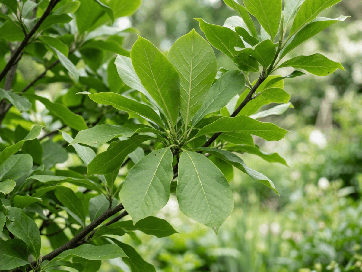 Tulpen-Magnolie (Magnolia x soulangeana), ganze Pflanze