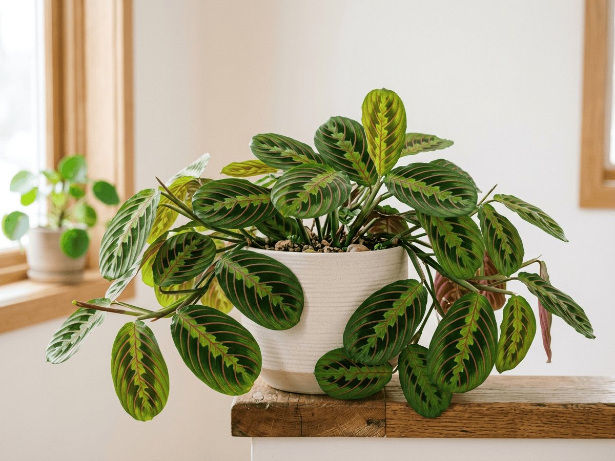Cây cầu nguyện (Maranta leuconeura), toàn cây