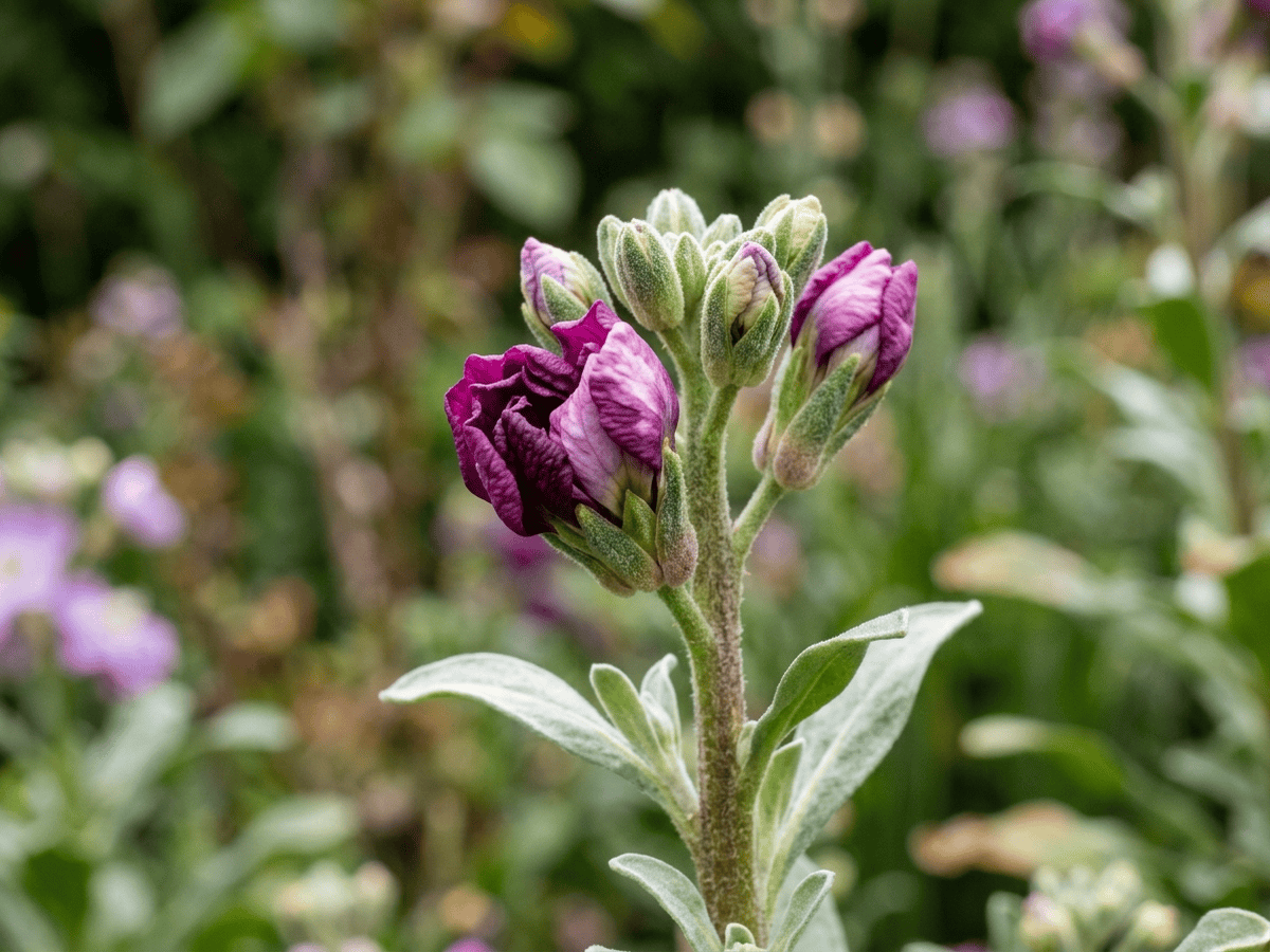 Hoary Stock — seasonal appearance
