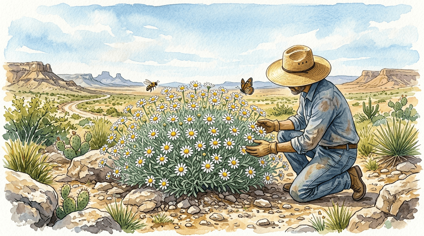 Escena histórica ilustrada de margarita pie negro