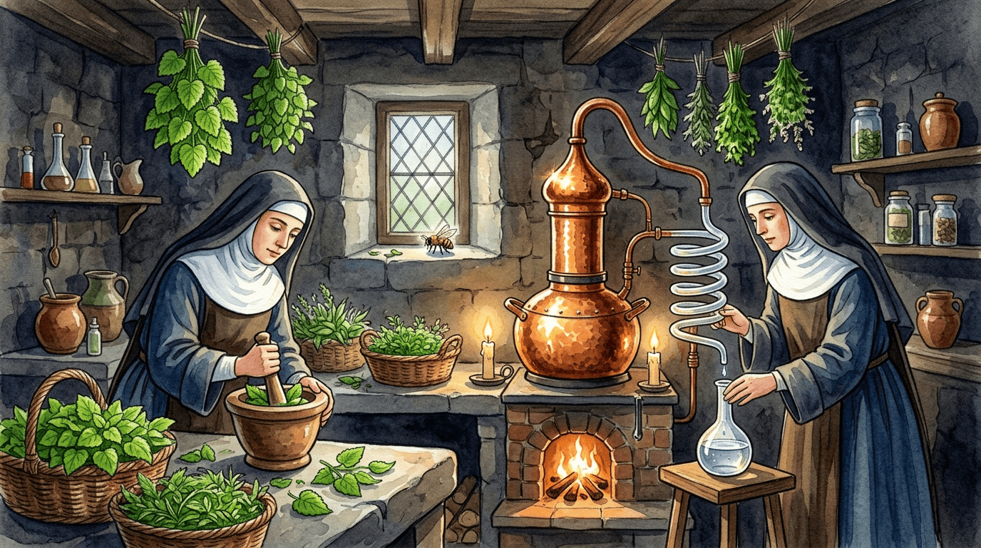 Scène historique illustrée pour Mélisse