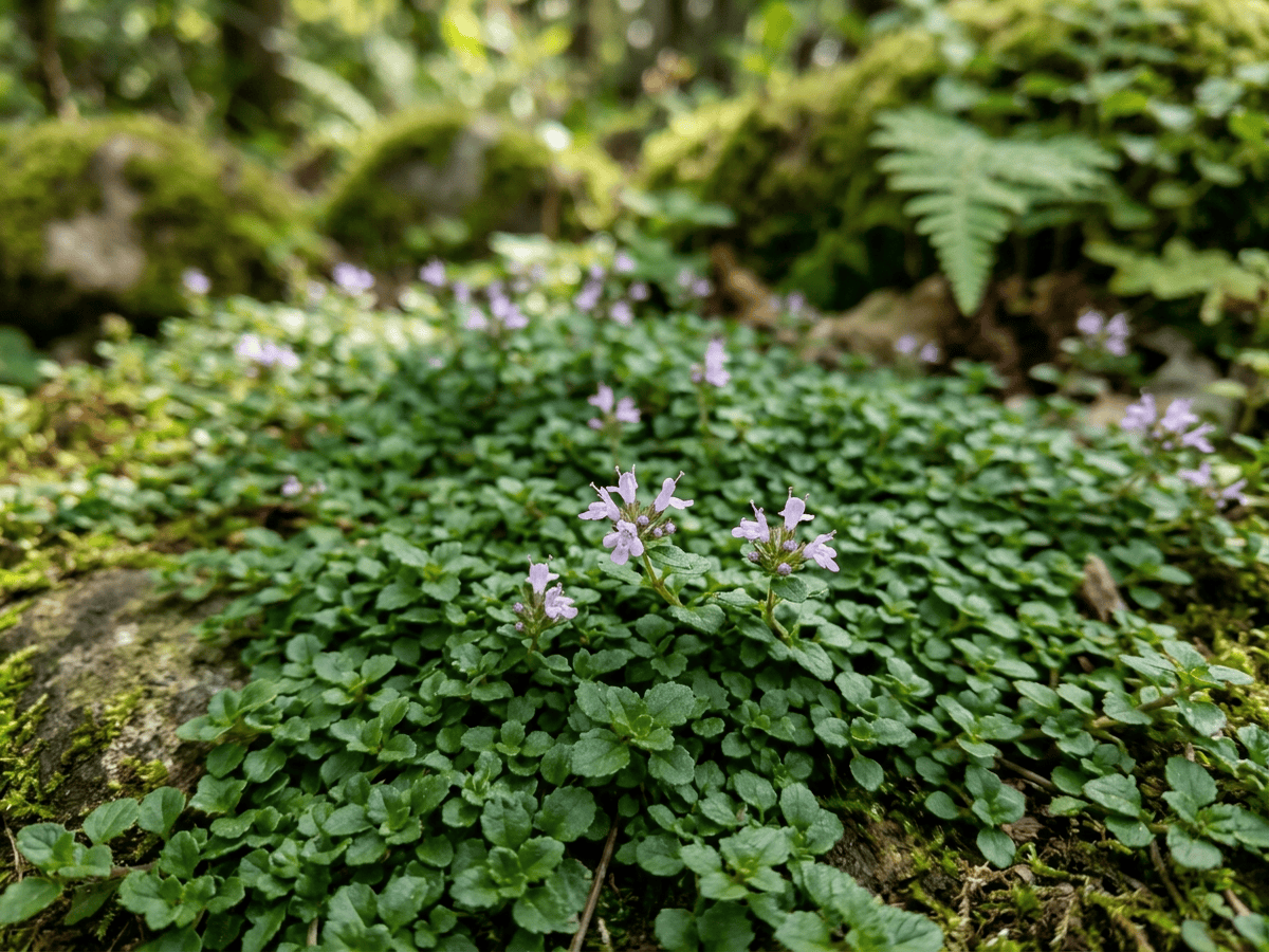 Corsican Mint — seasonal appearance