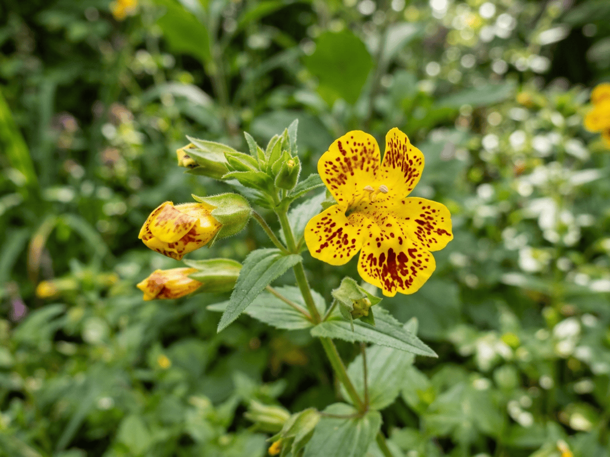 Monkey Flower — seasonal appearance