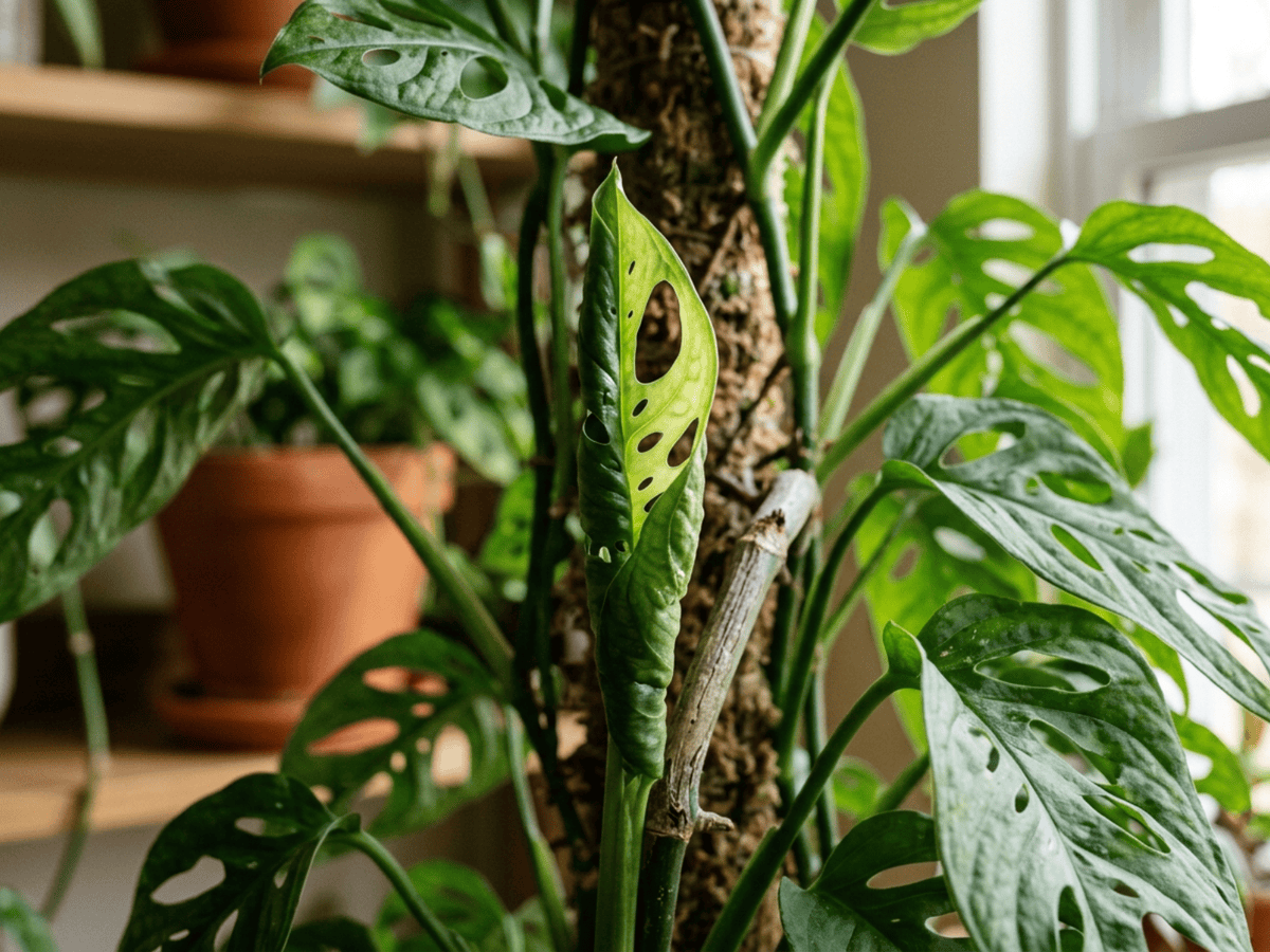 Monstera adansonii — aspetto stagionale