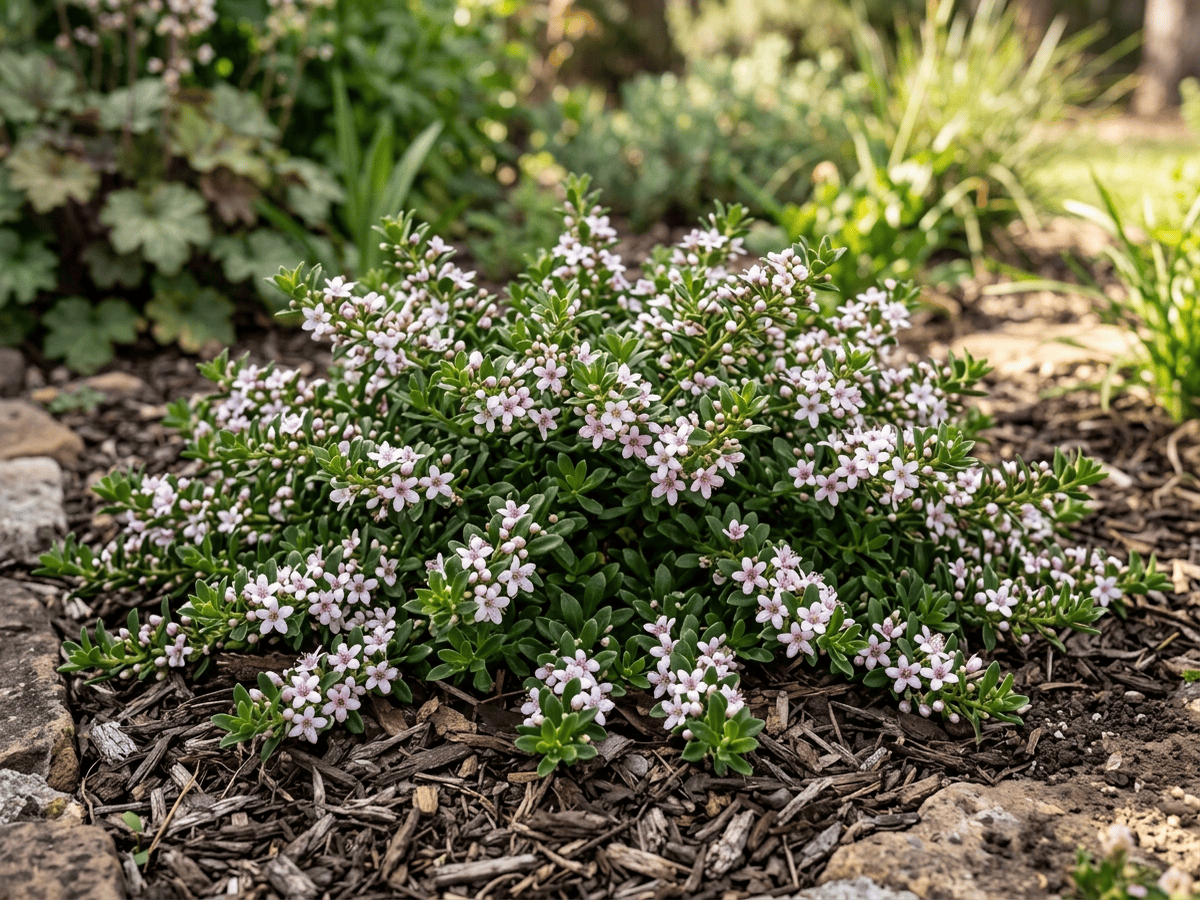 Creeping Myoporum (Myoporum parvifolium), whole plant