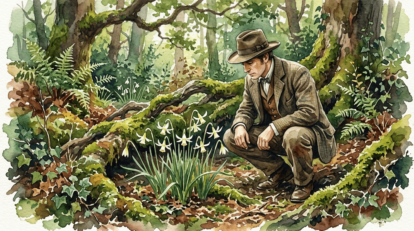 Escena histórica ilustrada de Narciso de los ángeles