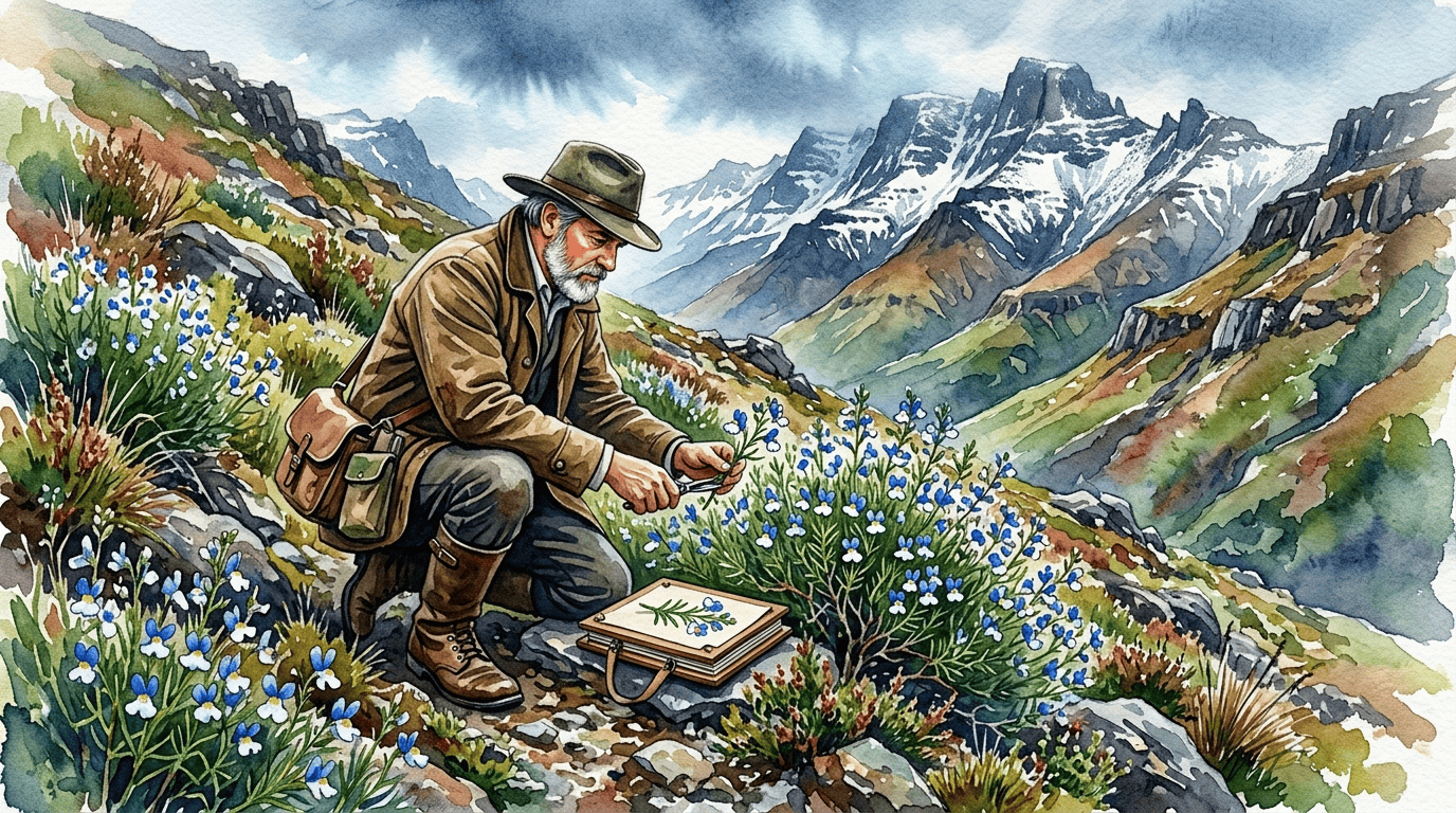 Illustrated historical scene for Grassveld Lionface