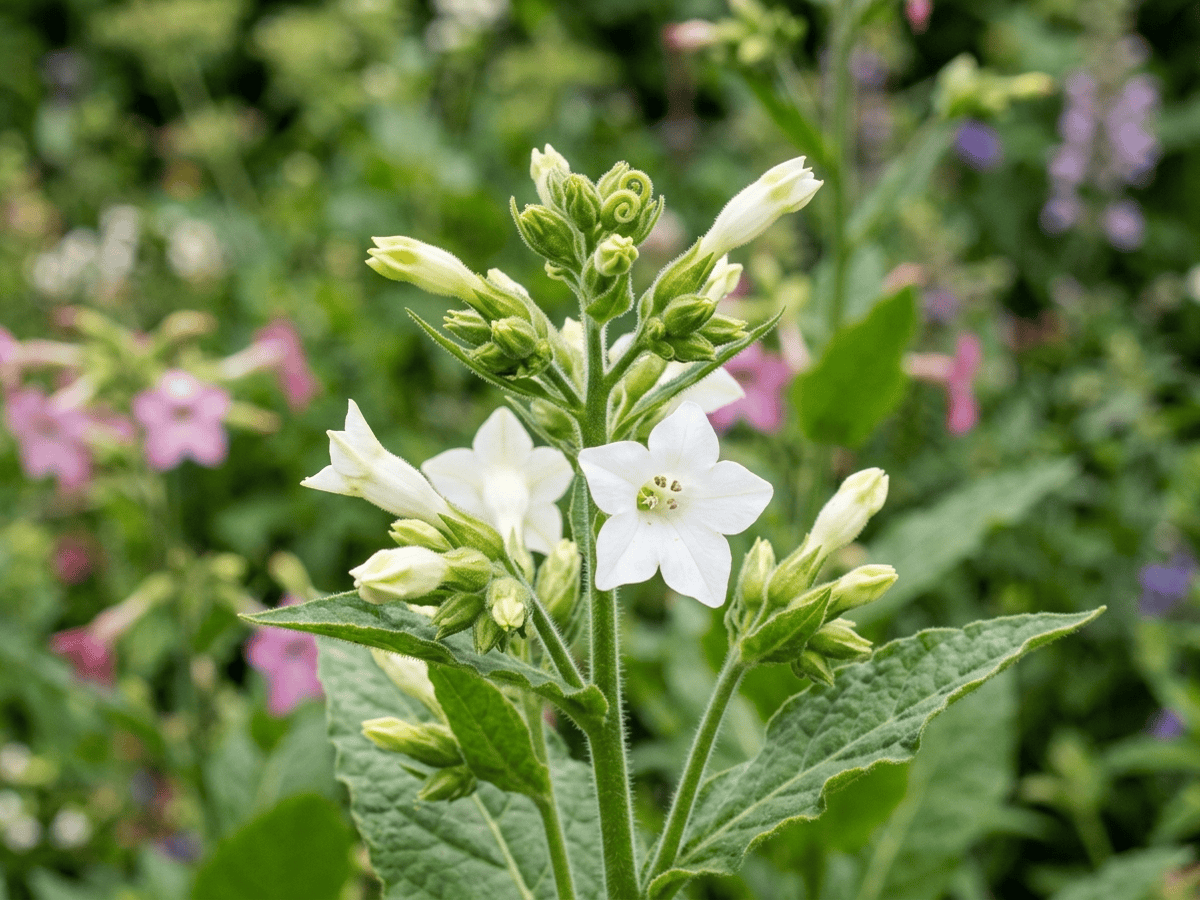 Nicotiana mutabilis — seasonal appearance