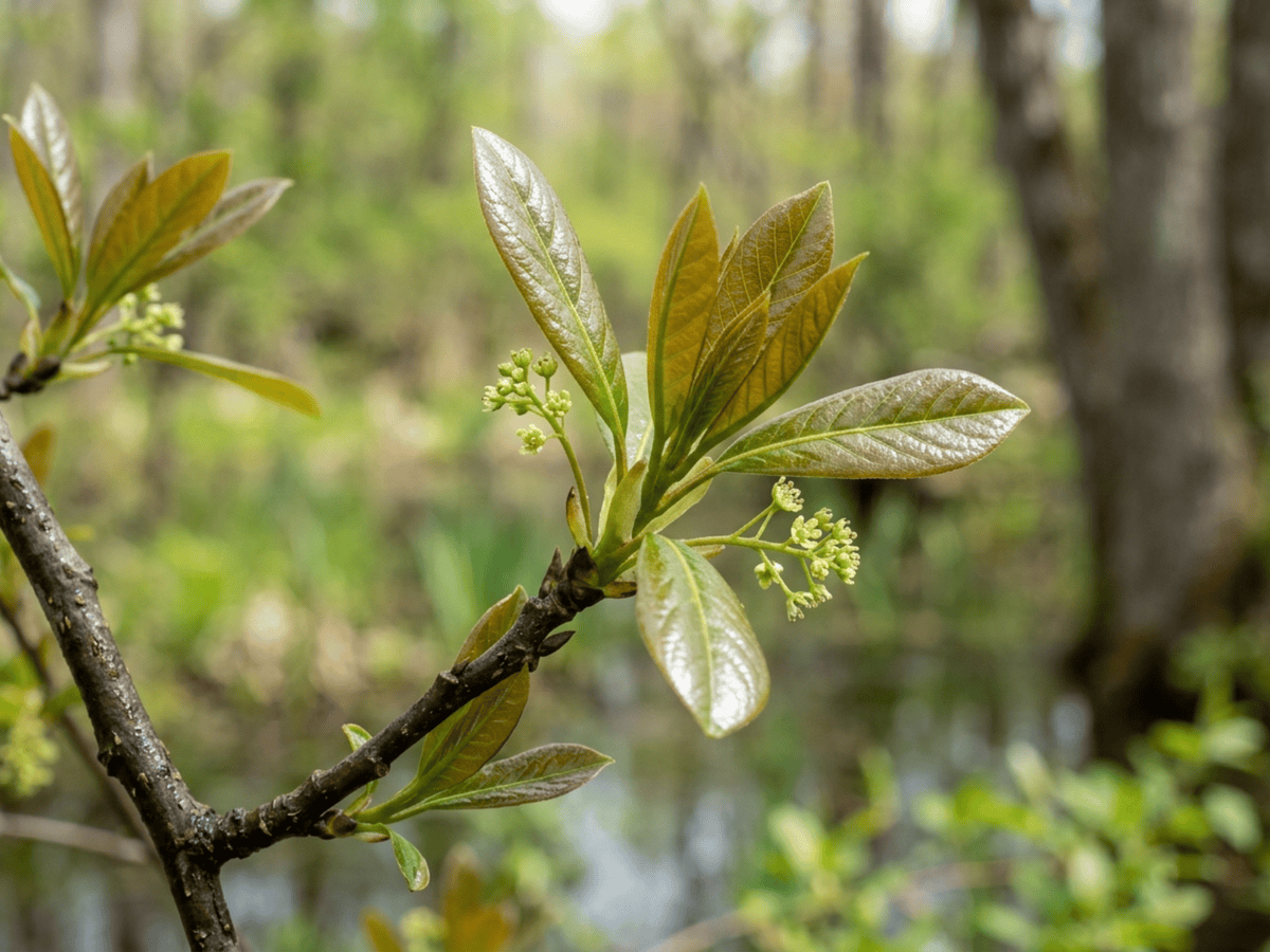 Water Tupelo — seasonal appearance