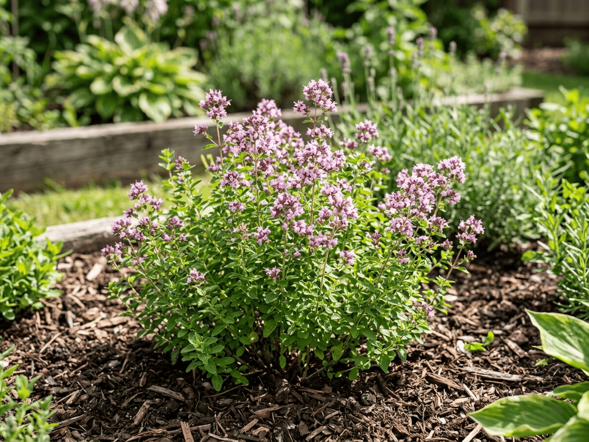 Kinh giới cay (Origanum vulgare), toàn cây