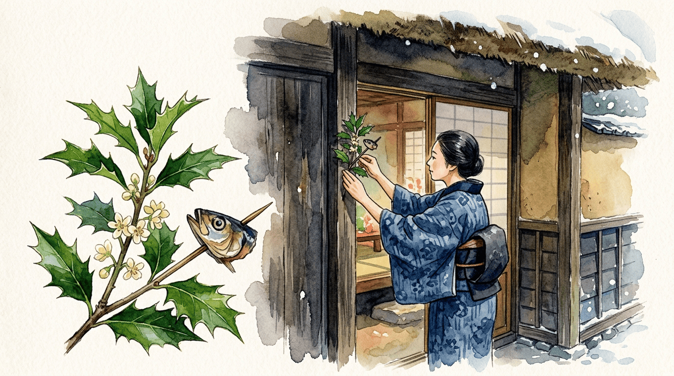 Scena storica illustrata per Osmanto agrifoglio