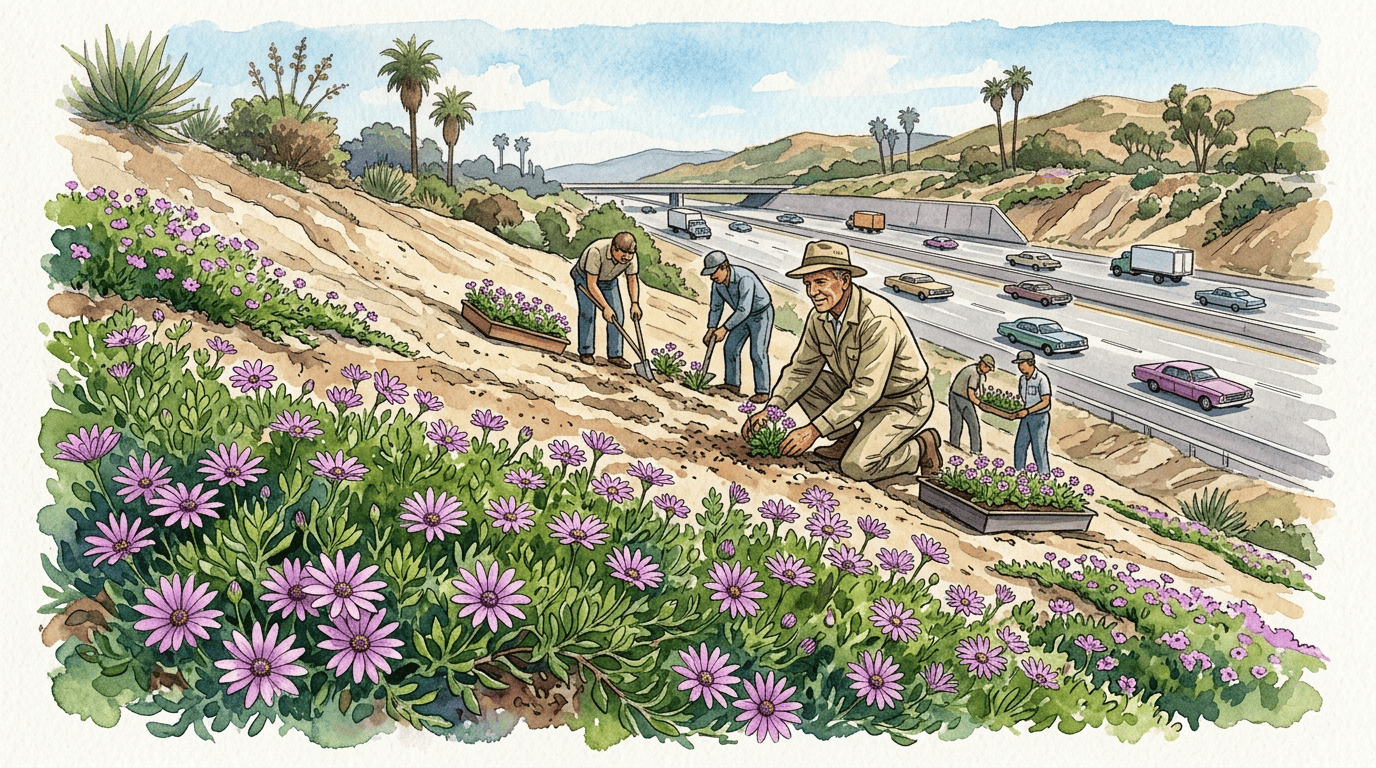 Escena histórica ilustrada de margarita africana