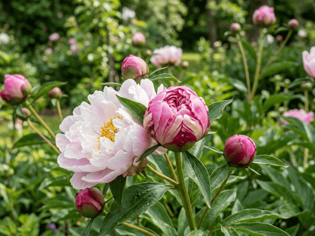 Chinese Peony — seasonal appearance