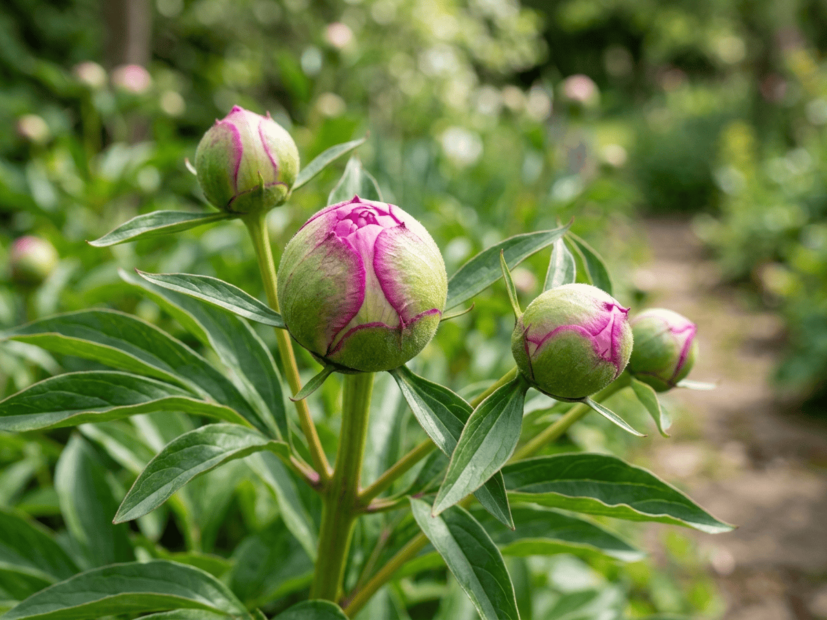 Common Peony — seasonal appearance