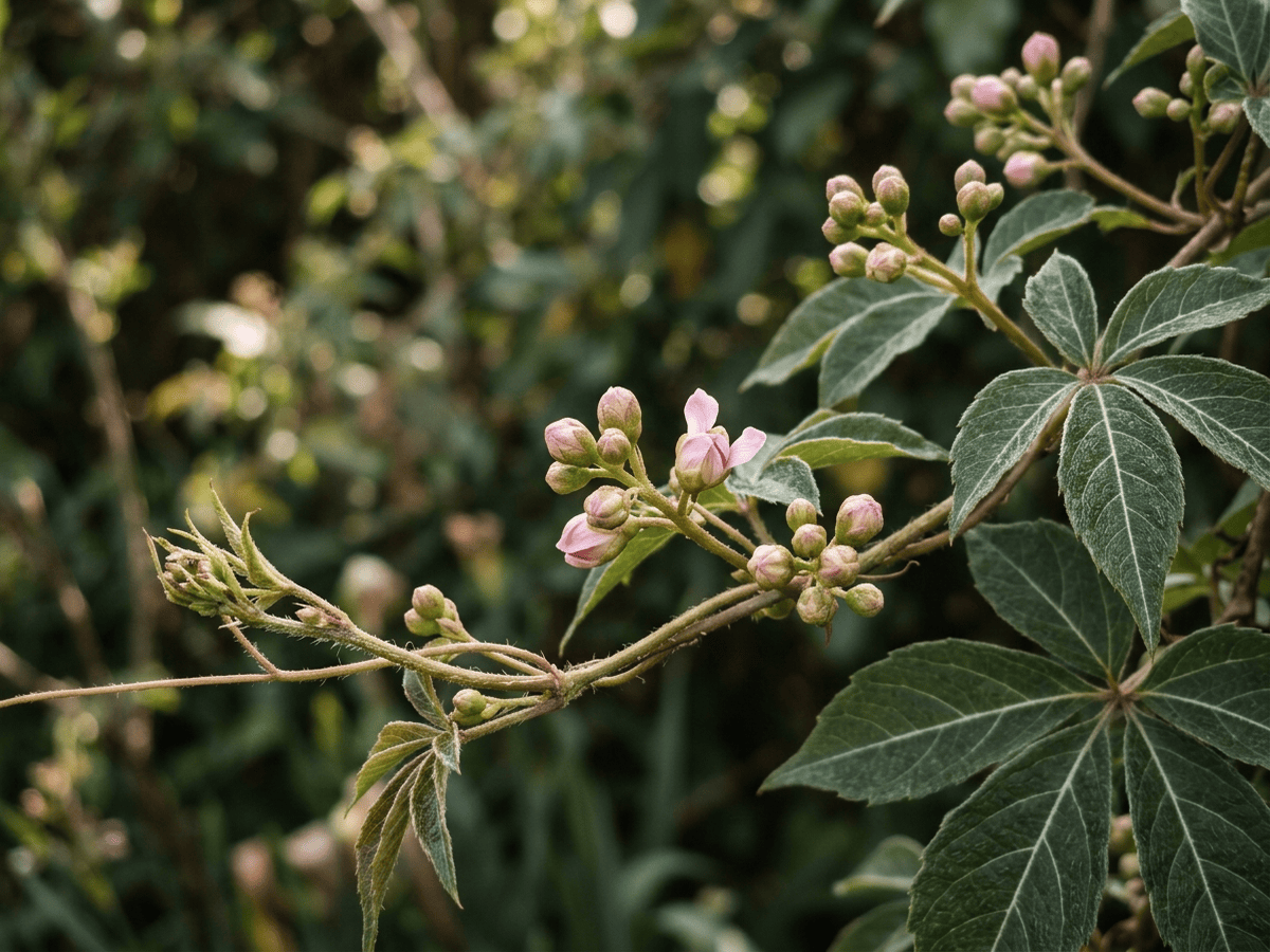 Chinese Virginia Creeper — seasonal appearance