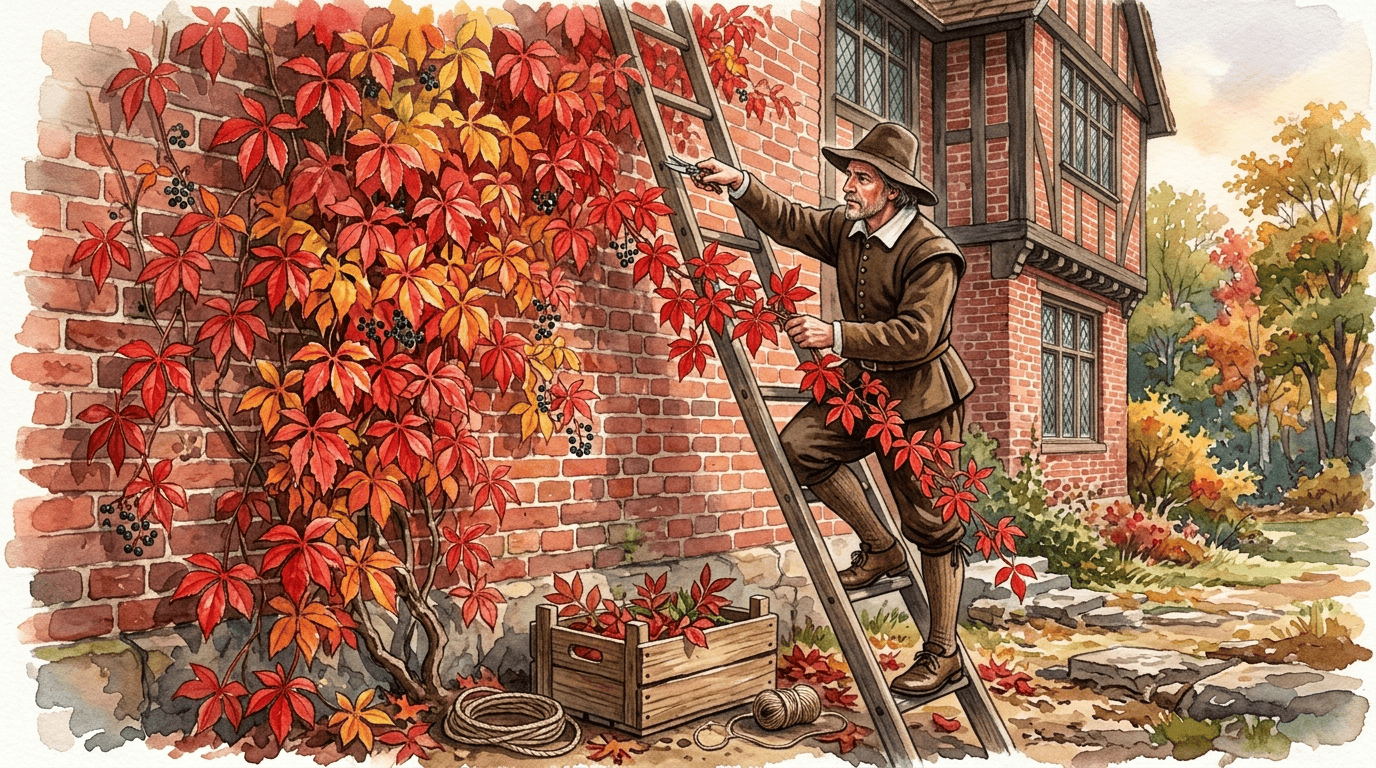 Scena storica illustrata per Vite del Canada