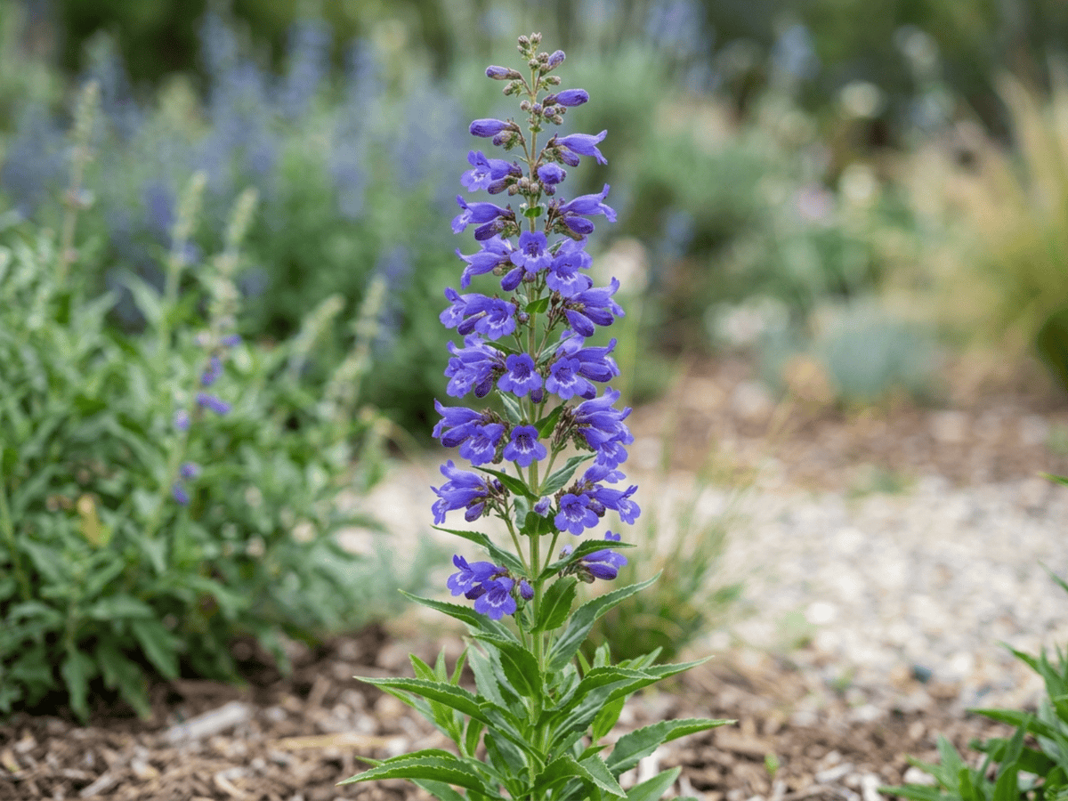 penstemon vistoso (Penstemon spectabilis), planta completa