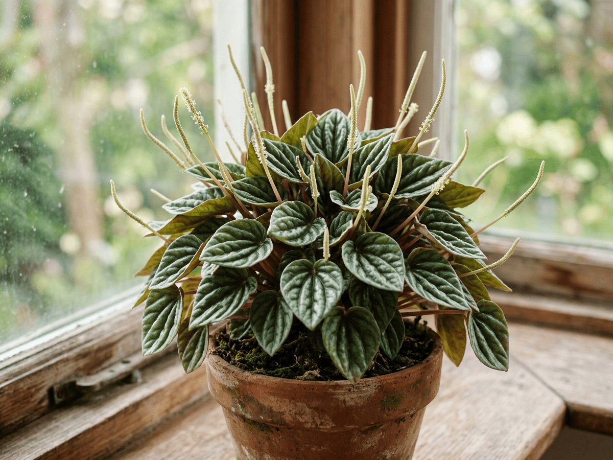 peperomia rugosa — aspecto estacional
