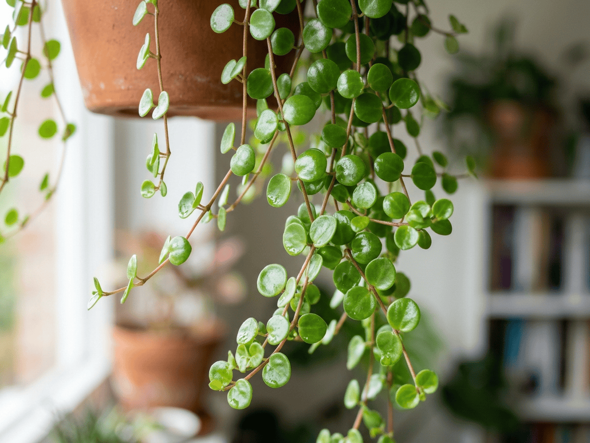 Jade Necklace — close-up of leaves and flowers
