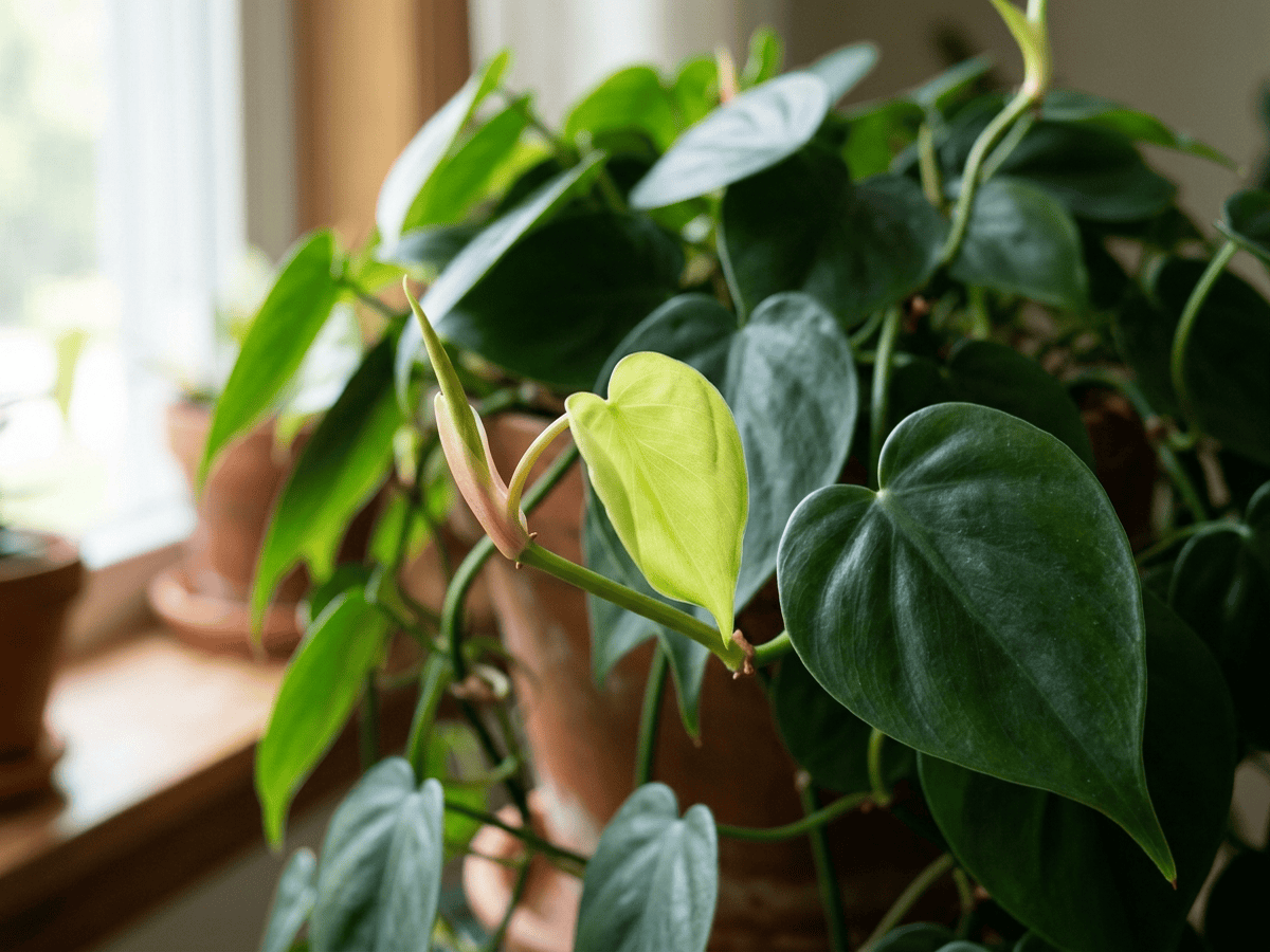 Heart-Leaf Philodendron — seasonal appearance