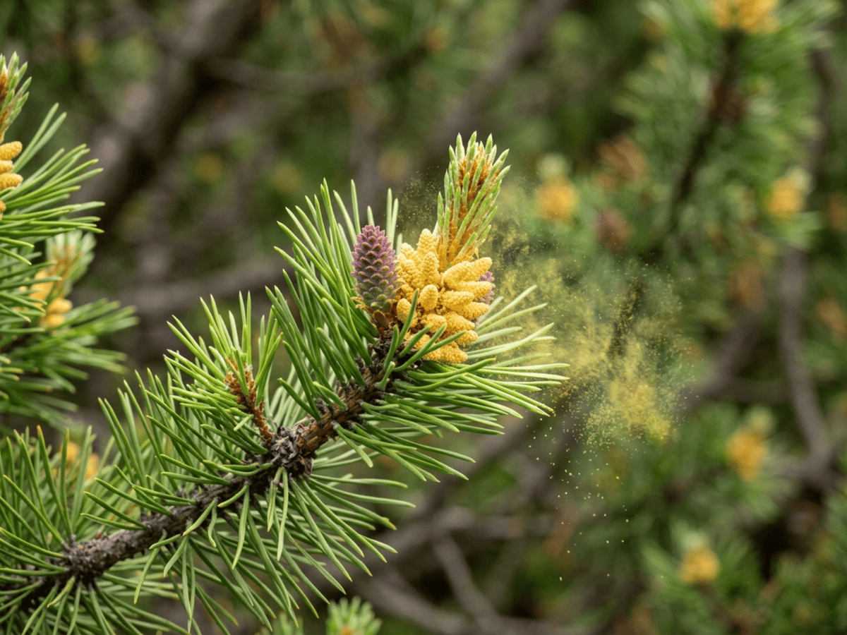Mountain Pine — seasonal appearance