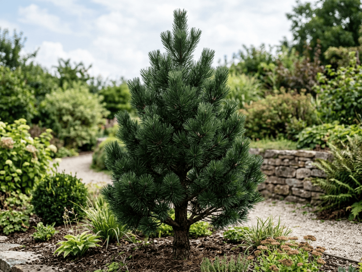 Pino negro (Pinus nigra), planta completa
