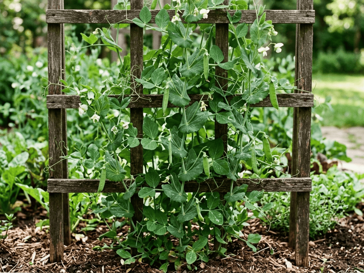 완두(Pisum sativum) 전체 모습