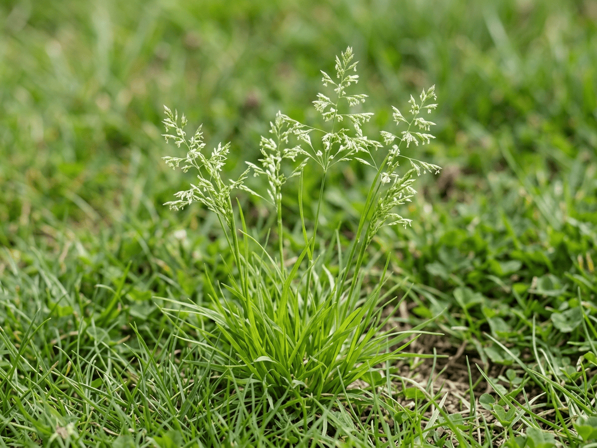 새포아풀(Poa annua) 전체 모습
