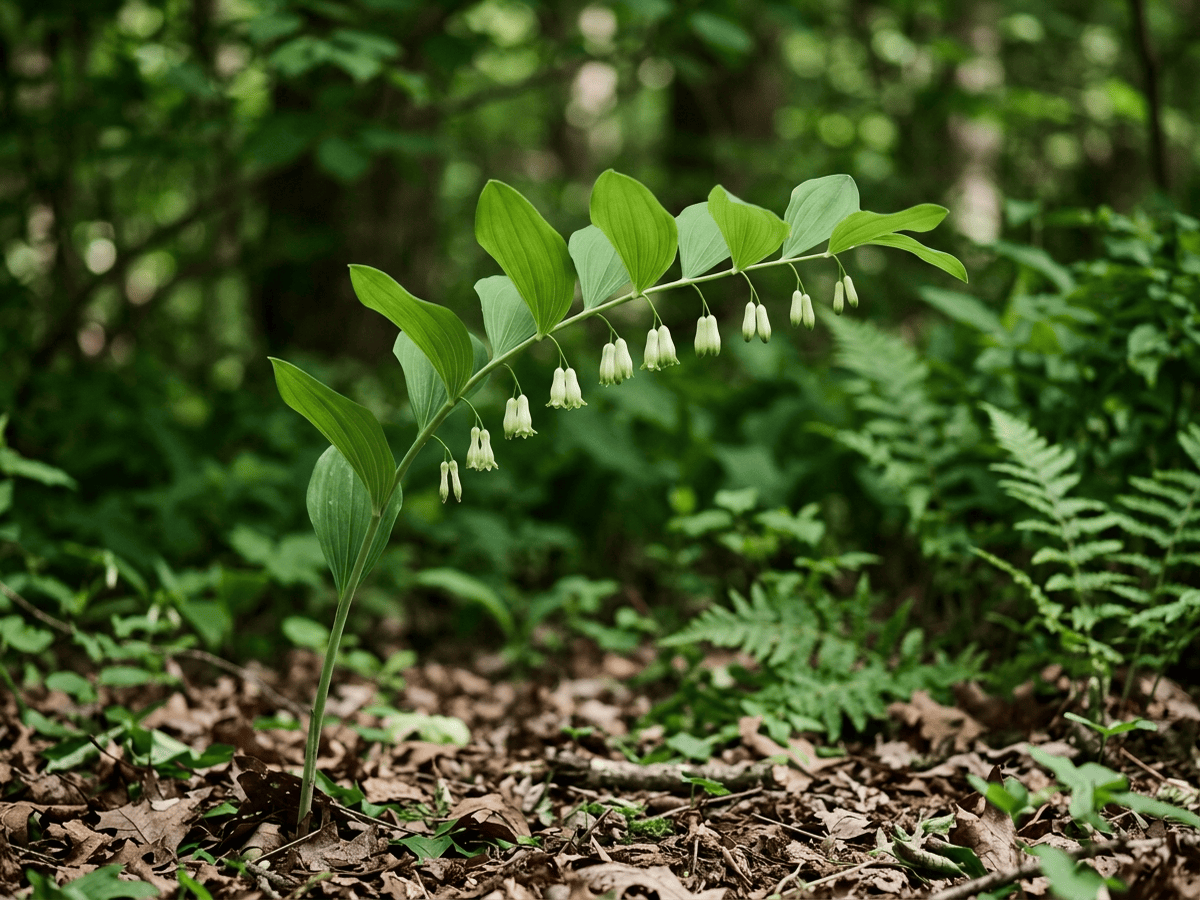 둥굴레(Polygonatum biflorum) 전체 모습
