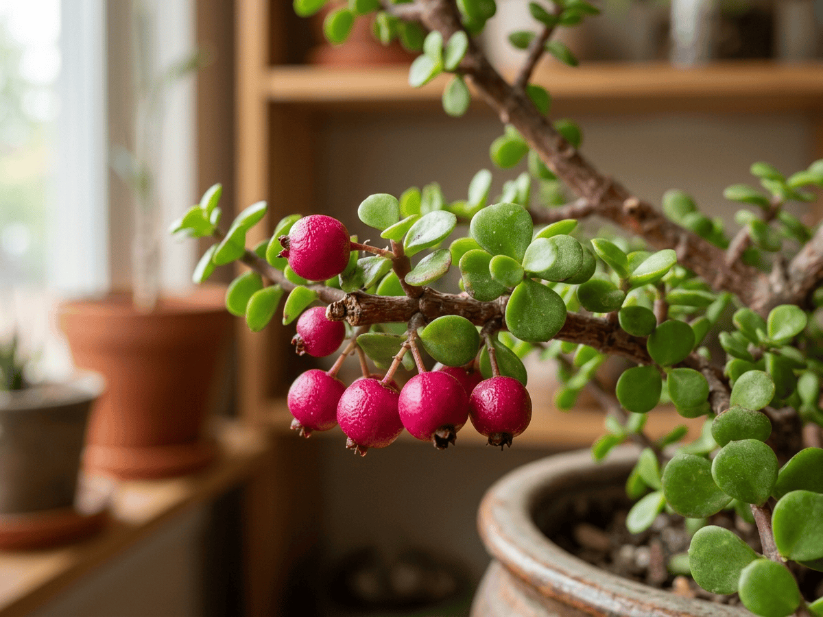 Elephant Bush — close-up of leaves and flowers