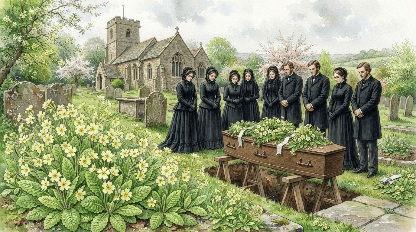 Illustrierte historische Szene zu Stängellose Schlüsselblume