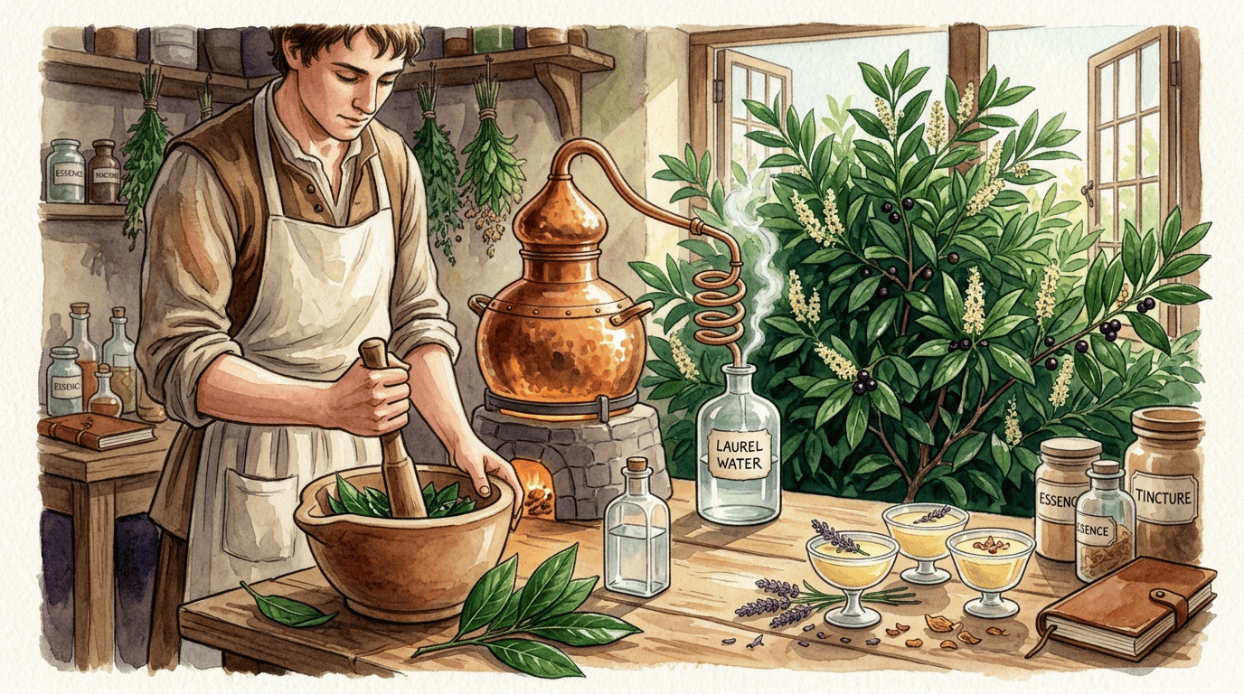 Escena histórica ilustrada de Laurel Cerezo