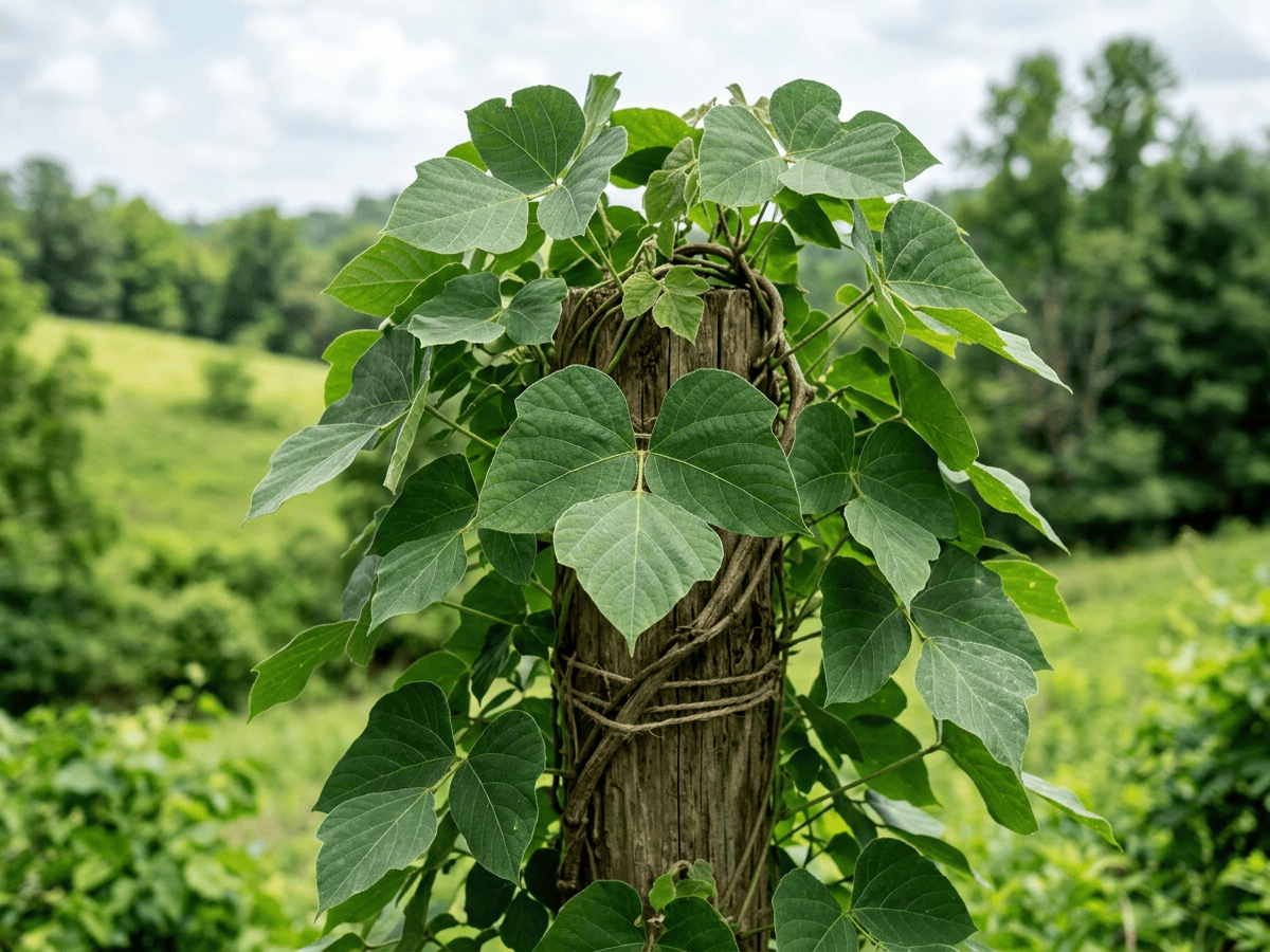 葛藤(Pueraria montana)整株