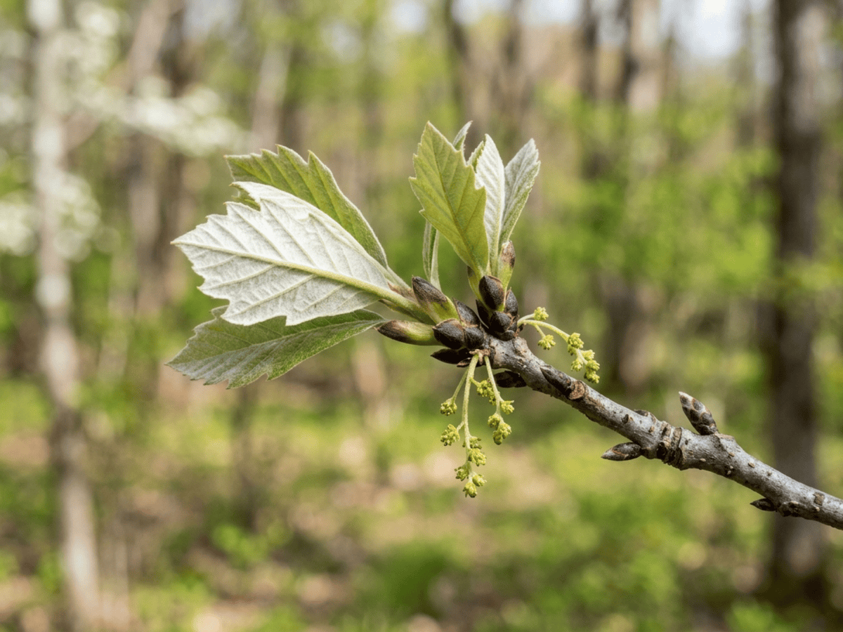 Swamp White Oak — seasonal appearance