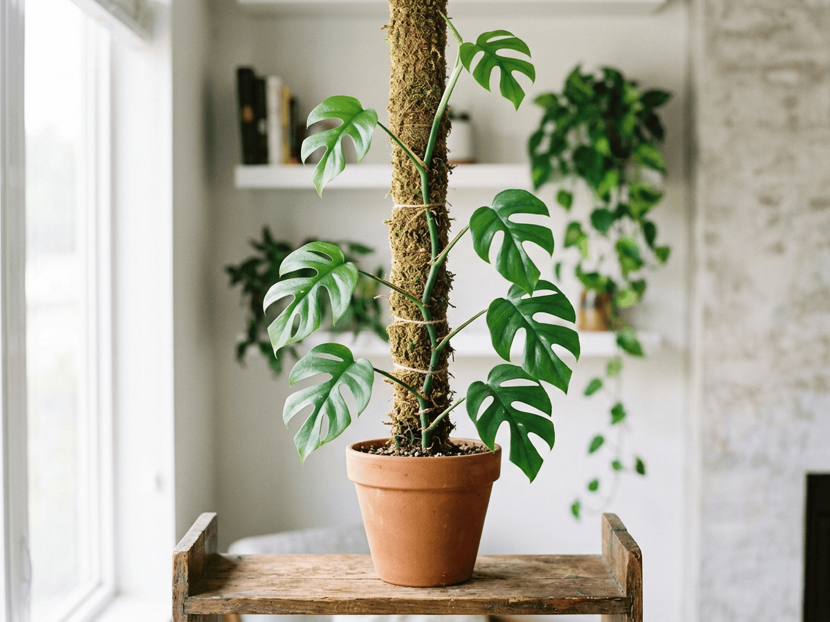 Mini Monstera (Rhaphidophora tetrasperma), whole plant