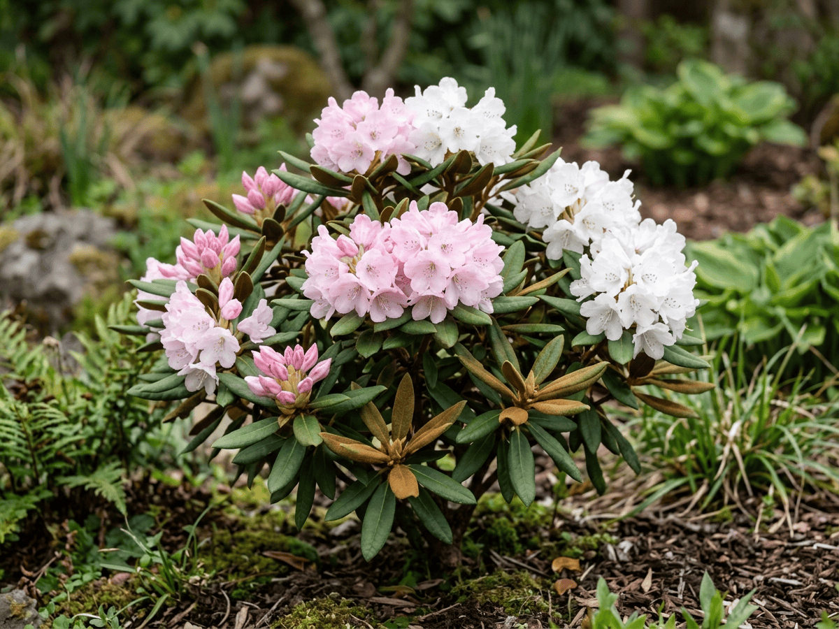 Rhododendron de Yakushima (Rhododendron yakushimanum), plante entière