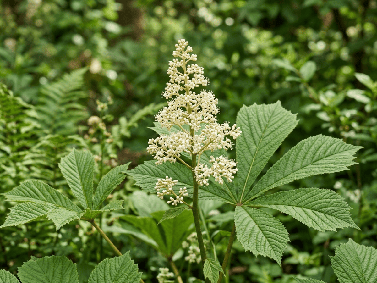 Chinese Rodgersia — seasonal appearance