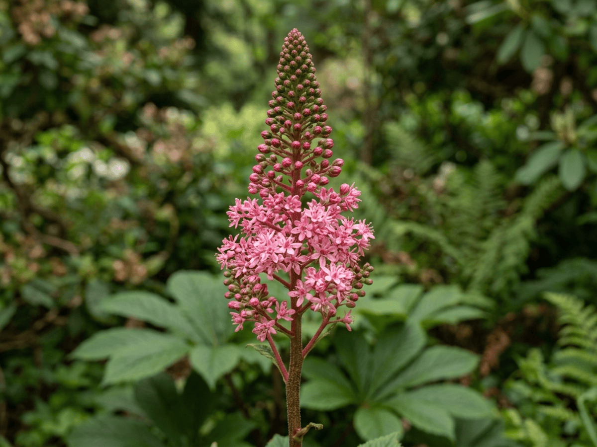 Featherleaf Rodgersia — seasonal appearance