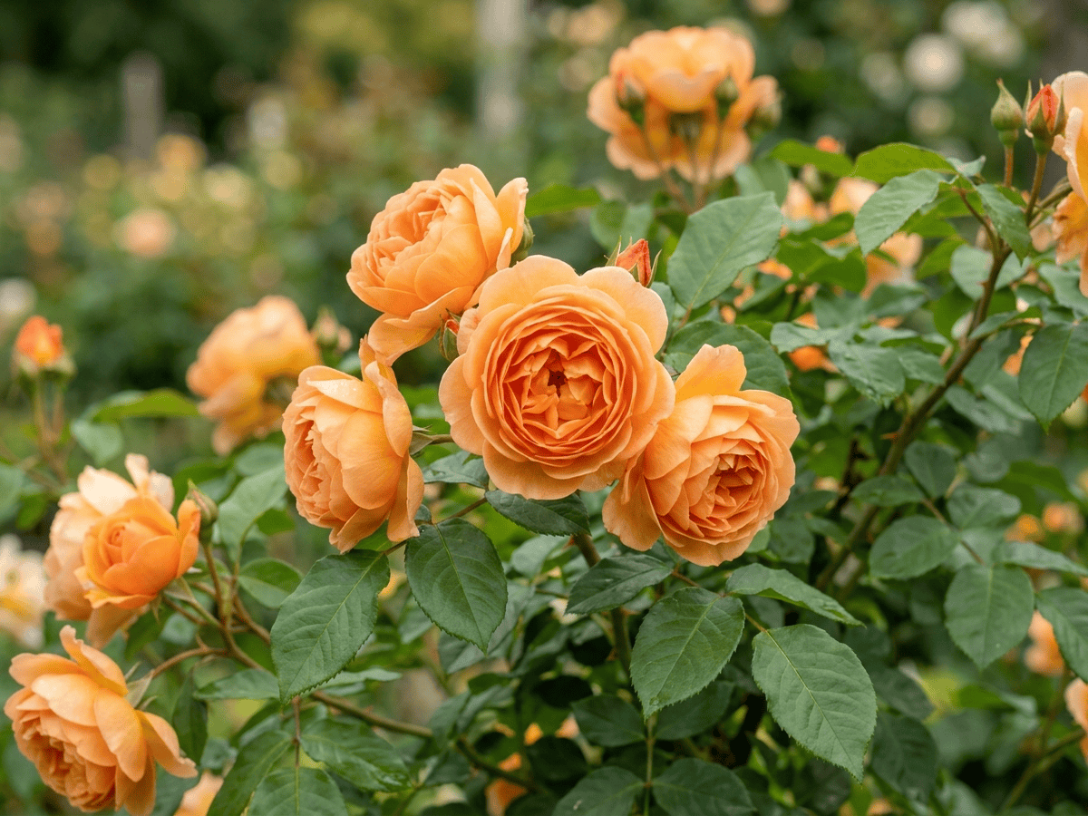 At Last — primo piano di foglie e fiori