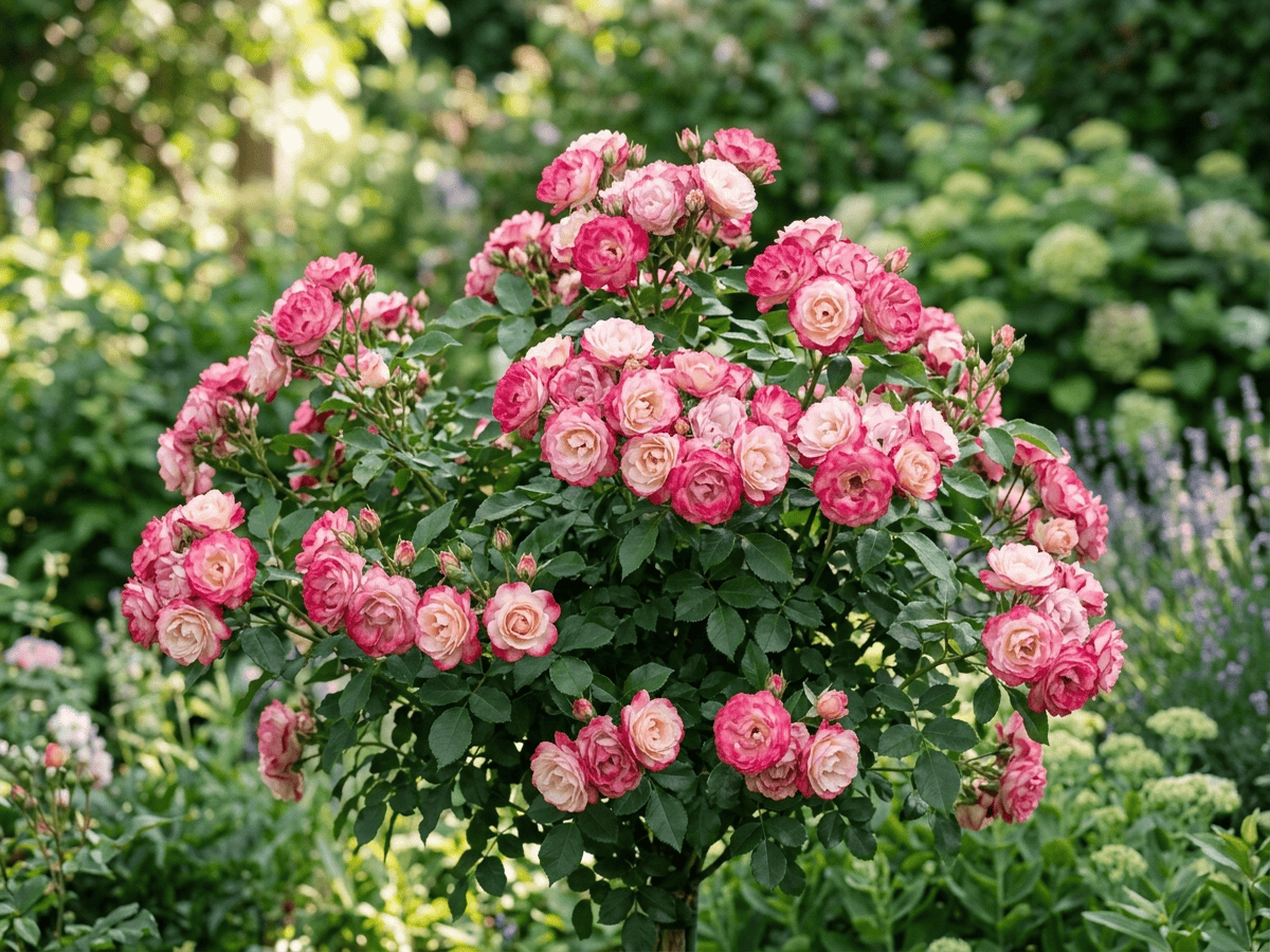 Carefree Wonder (Rosa 'Carefree Wonder'), planta inteira