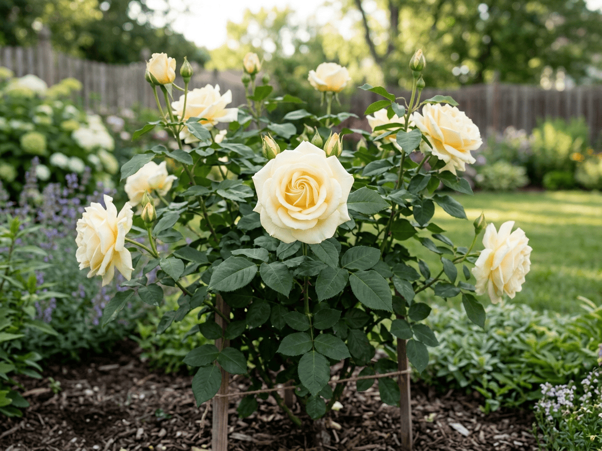 エリナ(Rosa 'Elina')の全体像