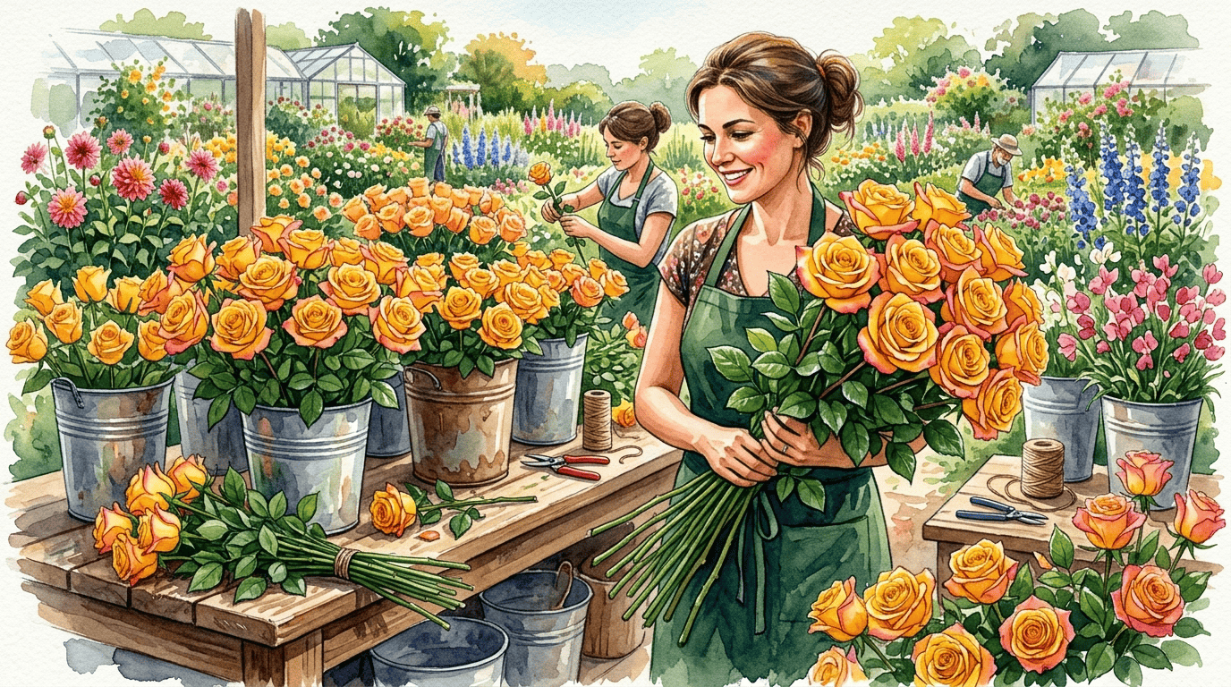 Illustrated historical scene for Gold Medal