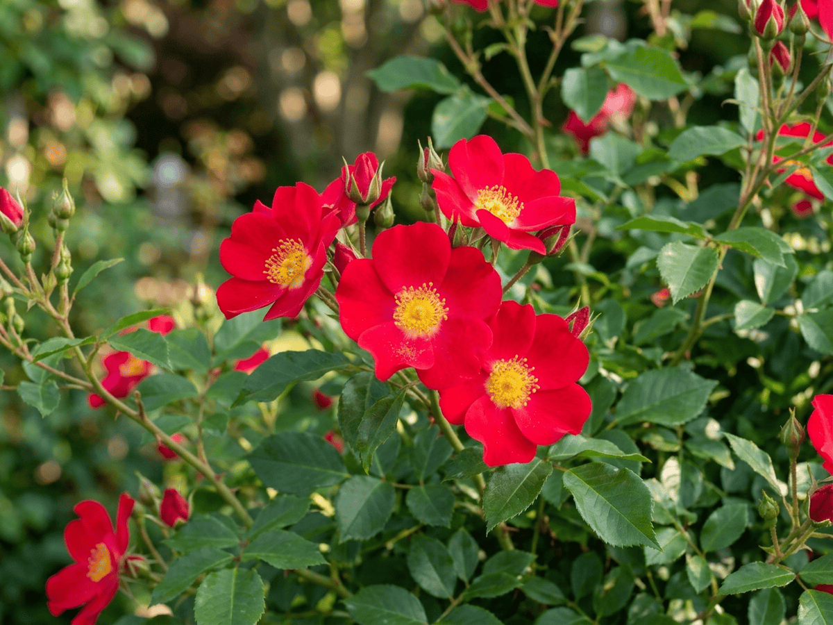 Home Run — Nahaufnahme von Blättern und Blüten