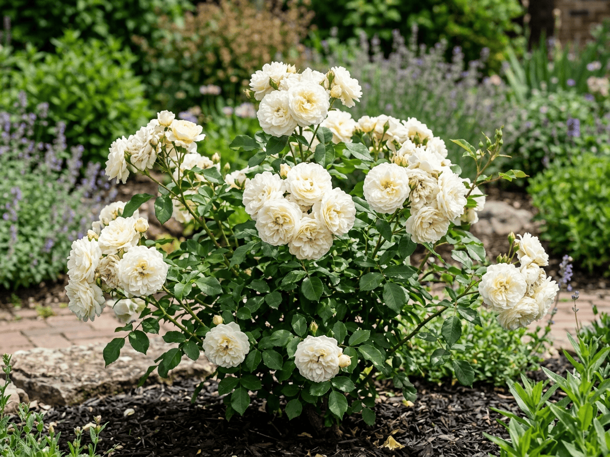 Macy's Pride (Rosa 'Macy's Pride'), planta completa