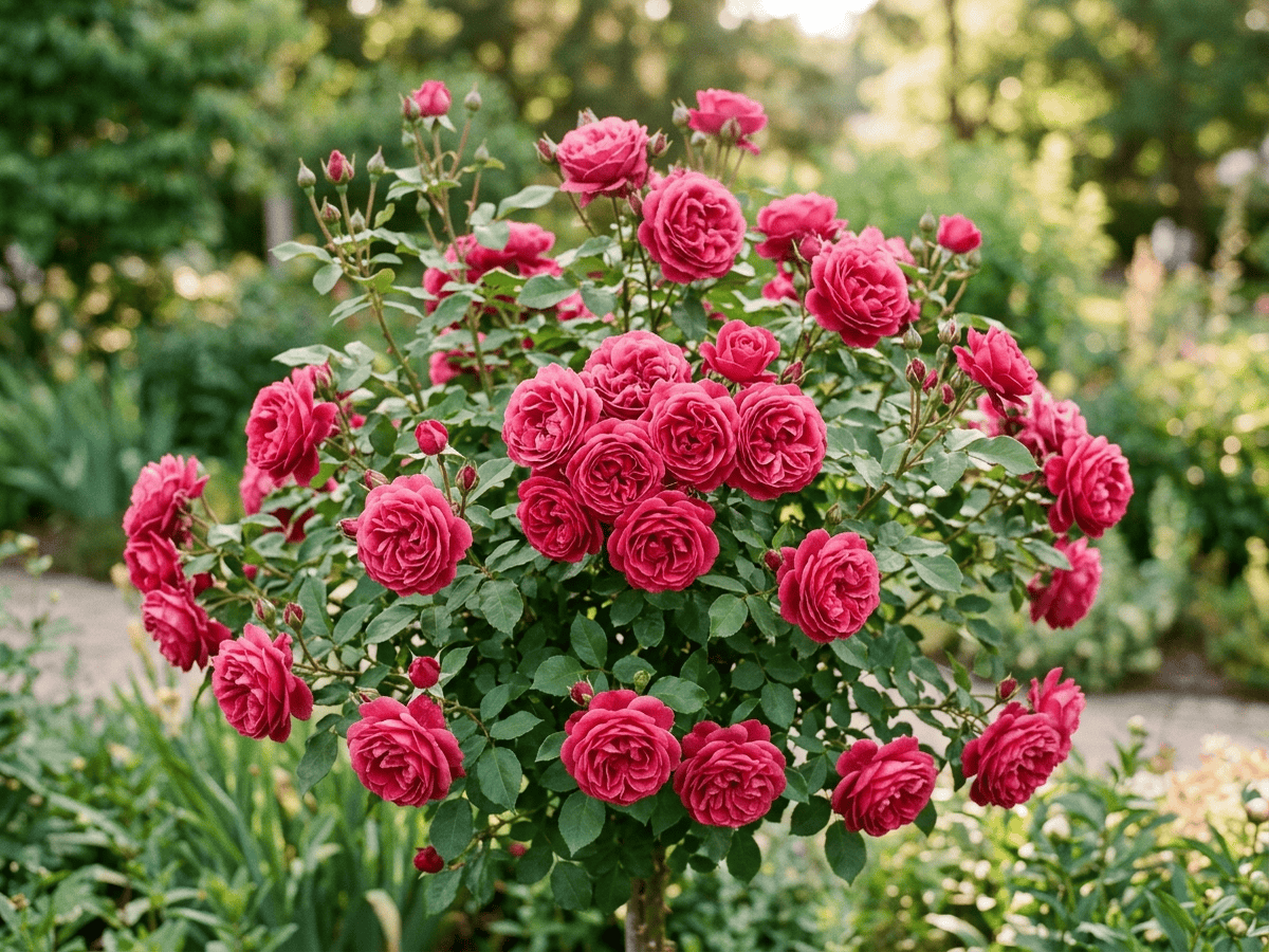 Perfume Delight (Rosa 'Perfume Delight'), toàn cây