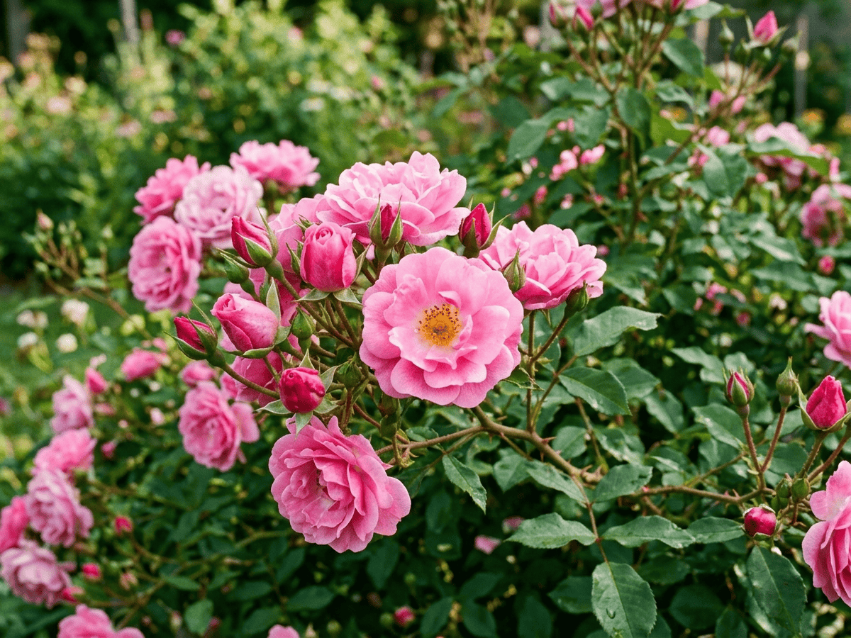 Pink Knock Out — aspetto stagionale