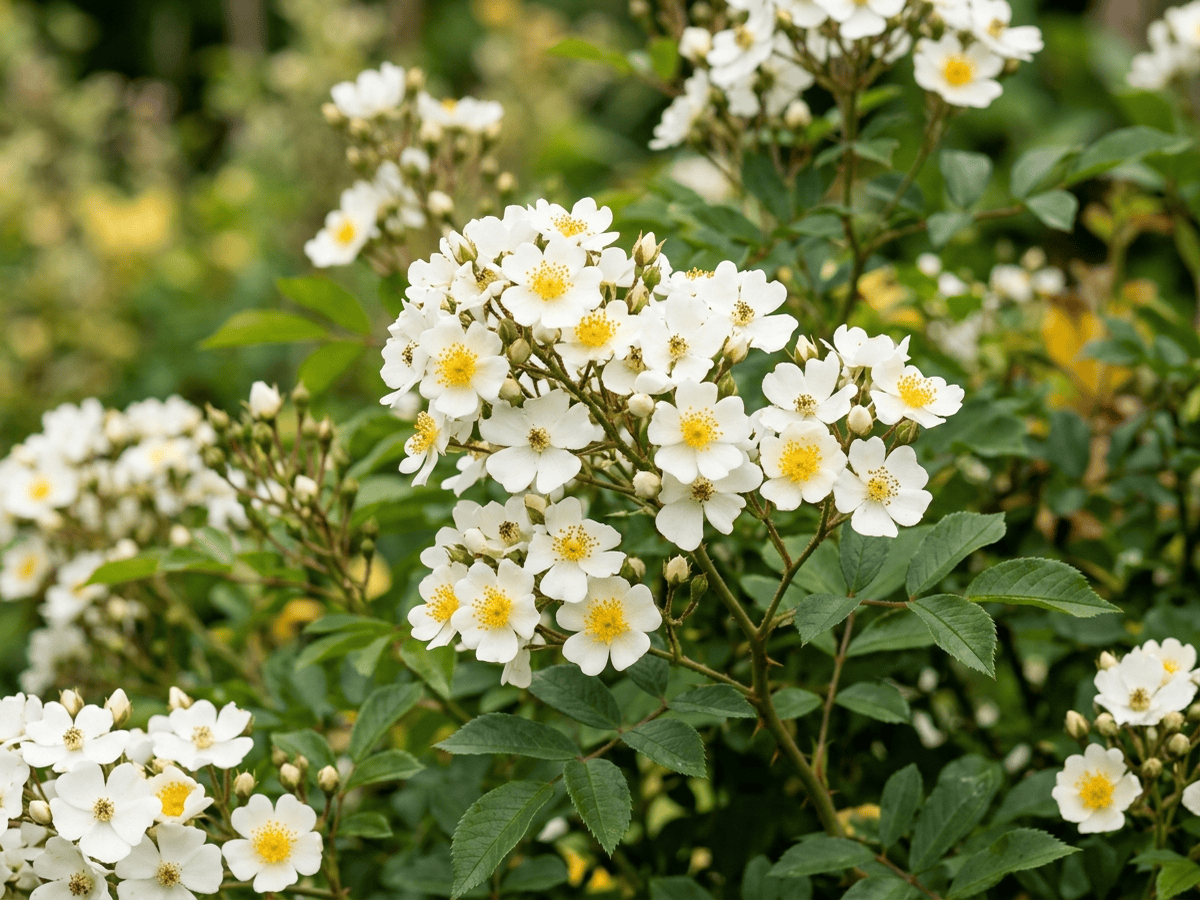 Popcorn — Nahaufnahme von Blättern und Blüten