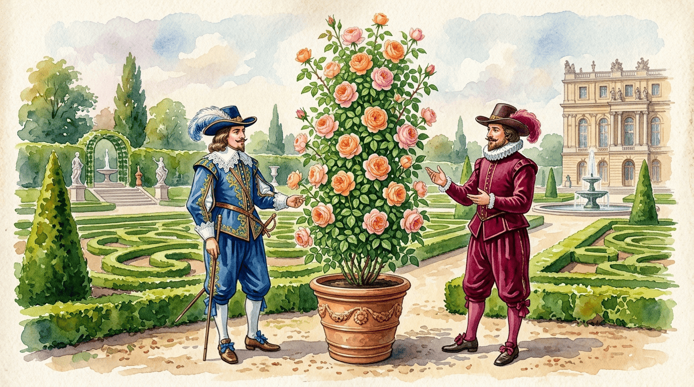Illustrierte historische Szene zu Queen of Sweden
