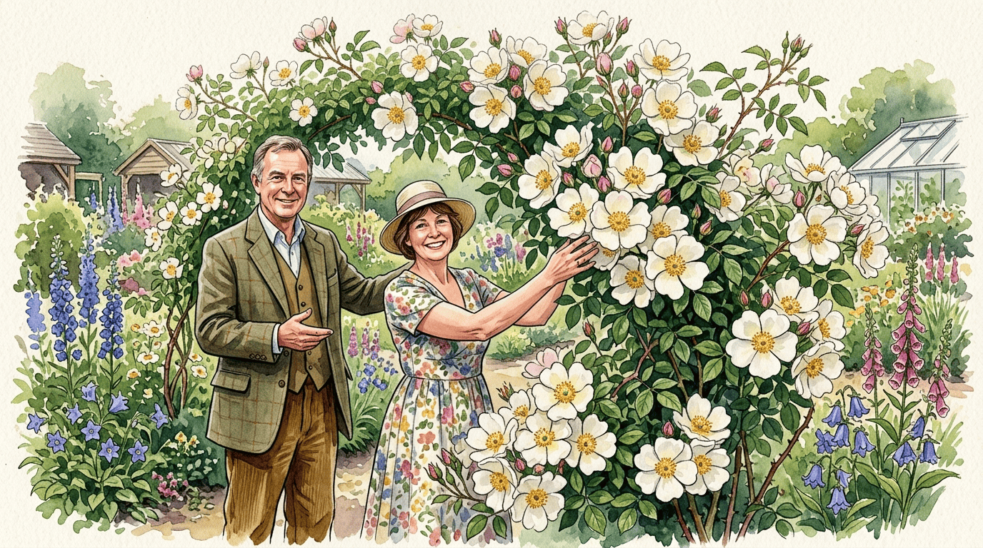 Scena storica illustrata per Sally Holmes