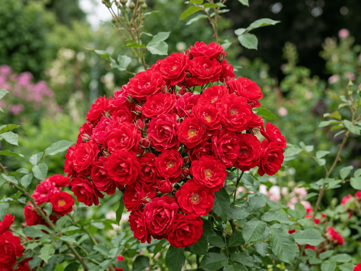 Showbiz — close-up of leaves and flowers